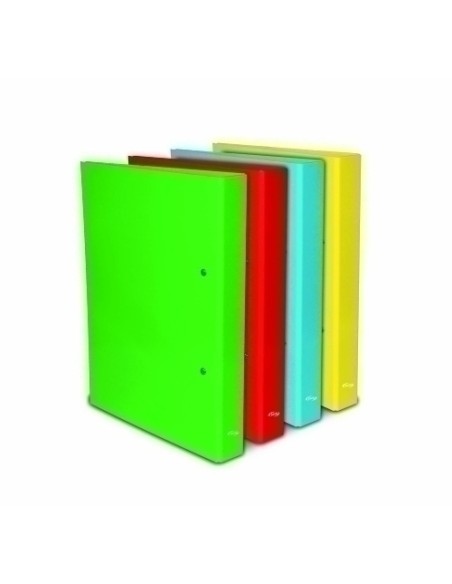 CARP. PARDO STUDIO Fº 4 AN.25 ROJO - Pack de 12 unidades